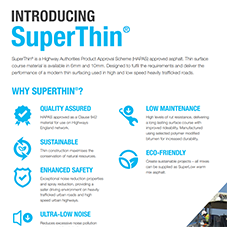 Introducing SuperThin® Introducing SuperThin®