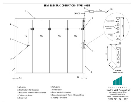 SL-107 Semi Electric Operation - Type 100SE SL-107 Semi Electric Operation - Type 100SE