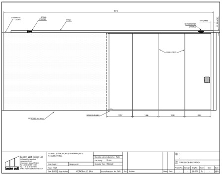 SL 117 – Type Slide – Elevation SL 117 – Type Slide – Elevation