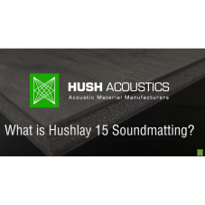 Hushlay 15 Soundmatting - a high performing acoustic flooring mat Hushlay 15 Soundmatting - a high performing acoustic flooring mat