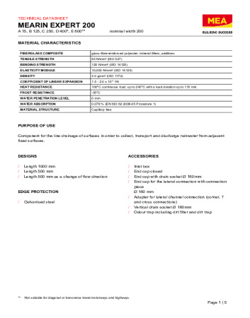 MEARIN EXPERT 200 MEARIN EXPERT 200