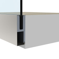 B40 Frameless Glass