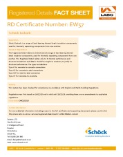 Certificate: Isokorb LABC Certificate: Isokorb LABC