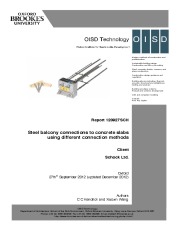 Oxford Brookes: Isokorb KS Oxford Brookes: Isokorb KS