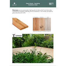 Thermo Pine Grad Decking Thermo Pine Grad Decking