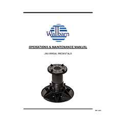 UNIVERSAL Pedestals - O&M Manual