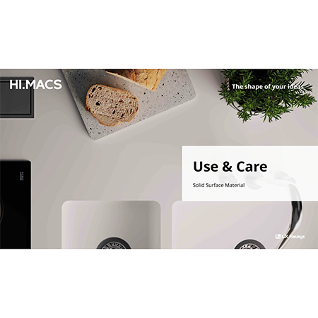 HIMACS Use and Care Catalogue HIMACS Use and Care Catalogue