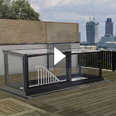 Glazing Vision Box Rooflight For Terrace Access Glazing Vision Box Rooflight For Terrace Access