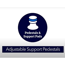 Adjustable Pedestals for Paving and Decking