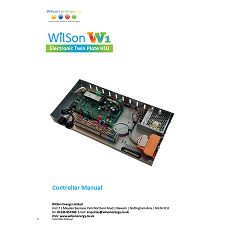 WilSon Energy Controller Manual WilSon Energy Controller Manual