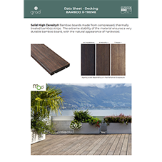 Bamboo X-treme Grad Decking Bamboo X-treme Grad Decking